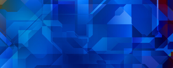 Abstract geometric wallpaper. Geometrical colorful shapes. Polygonal background. Digital illustration of a tech layout.