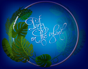 Invitation, poster, cover template