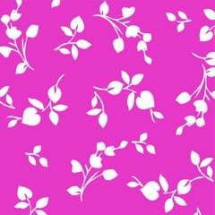 Obraz na płótnie Canvas Floral seamless pattern. Hand drawn. For textile, wallpapers, print, wrapping paper. Vector stock illustration.