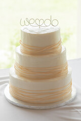 Beautiful Colorful Sweet Wedding Cake Cupcake Decor Closeup Image at Event Space