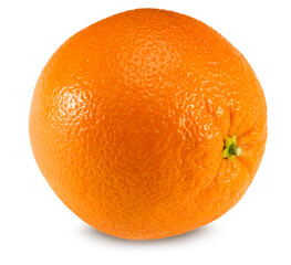 orange fruit isolated on white background. healthy food. clipping path
