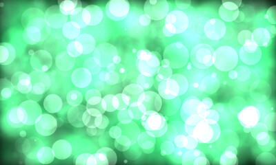 Green glittering background