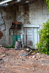 old abandoned house