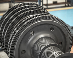 turbine rotor internal steel machine © mailsonpignata