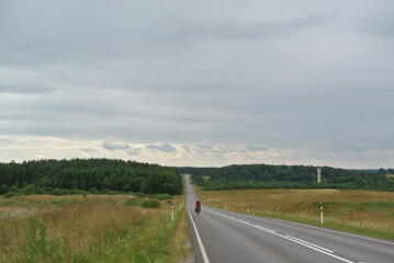 Fototapeta Wyprawa rowerowa na Litwę obraz