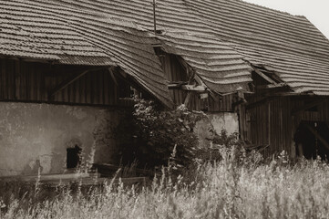 verlassener bauernhof