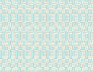 Seamless vector abstract pattern. Geometric shapes and black thin lines in the original ornament. Textured background for design of trendy fabrics and paper