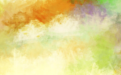 Brushed Painted Abstract Background. Brush stroked painting. Artistic vibrant and colorful wallpaper..