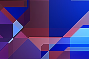 Overlapping design with triangles background. Abstract geometric wallpaper. Geometrical colorful triangular shapes.