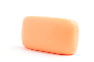 Soap for household use on a white background