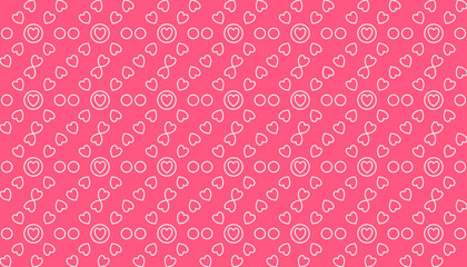 abstract valentine background pattern