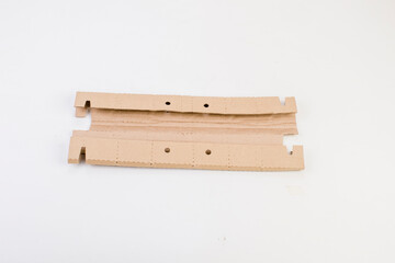 Cardboard box isolated on white background