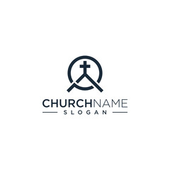 Simple, clean, modern church logo.