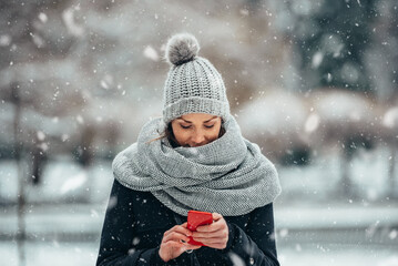 Let your love for snow show by enjoying it