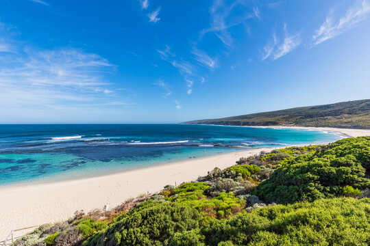 Yallingup Beach in summer, Australia