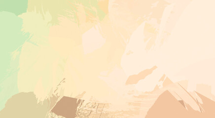 Fototapeta premium Brush stroked painting. Artistic vibrant and colorful wallpaper. Chaotic painting. Brushed Painted Abstract Background.