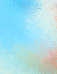 Brushed Painted Abstract Background. Brush stroked painting. Strokes of paint. 2D Illustration.