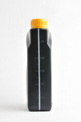 Black barrel on white background