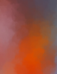 Brushed Painted Abstract Background. Brush stroked painting. Strokes of paint. 2D Illustration.