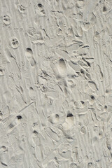 beach footprints and patterns
