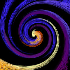 Beautiful liquid multicolor abstract background