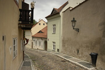 Fototapeta na wymiar Street of Prague