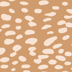 Abstract animal skin leopard seamless pattern design. Jaguar, leopard, cheetah, panther fur. Seamless camouflage background for fabric, textile, design, cover, wrapping.