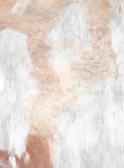 Rough brushstrokes on abstract background. Brush painting. Color strokes of paint. Unique wall art. Modern art on canvas. Colorful contemporary artwork.