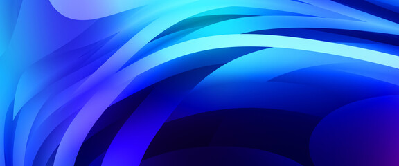 Abstract background with colorful gradient. Vibrant graphic wallpaper with stripes design. Fluid 2D illustration of modern movement.