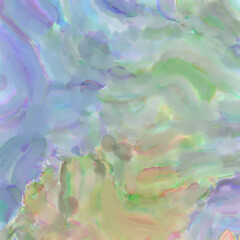 Contemporary art. Colorful texture of hand made artwork. Modern painting. Watercolor strokes on surface. Artistic background image. Abstract painting on canvas. Brushstrokes.