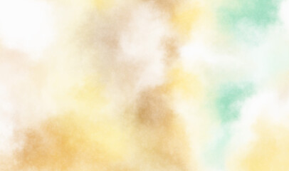 Watercolor painted background. Abstract Illustration wallpaper. Brush stroked painting. 2D Illustration.