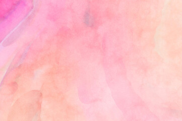 Soft watercolor wallpaper. Artistic painting with softly brushed colors. Pastel colors dabbed background. Painted abstract wall art.
