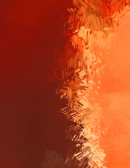 Brushed Painted Abstract Background. Brush stroked painting. Strokes of paint. 2D Illustration.