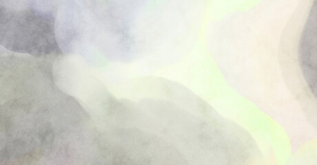 Modern painting of soothing brush strokes resembling alcohol inks. Watercolor abstract painting with pastel colors for poster, wall art, banner, card, book cover or packaging.