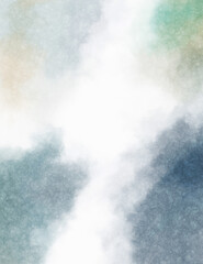 Watercolor painted background. Abstract Illustration wallpaper. Brush stroked painting. 2D Illustration.