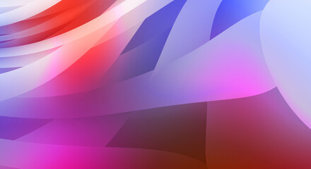 Abstract background with colorful gradient. Vibrant graphic wallpaper with stripes design. Fluid 2D illustration of modern movement.