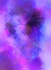 Obraz premium Artistic abstract background. Texture painted wallpaper. Creative illustration with strokes of paint. Brush pattern painting.