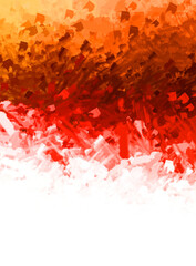 Artistic abstract background. Texture painted wallpaper. Creative illustration with strokes of paint. Brush pattern painting.