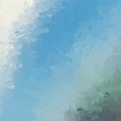 Brushed Painted Abstract Background. Brush stroked painting. Strokes of paint. 2D Illustration.