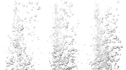 collection water bubble black oxygen air, in underwater clear liquid with bubbles flowing up on the...