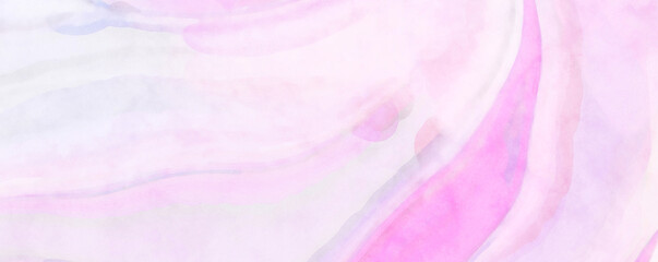 Watercolor abstract painting with pastel colors. Soft color painted illustration of calming composition for poster, wall art, banner, card, book cover or packaging. Modern brush strokes painting.