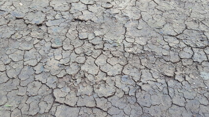 Drought Crack soil texture.suitable for background and texture