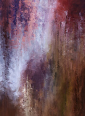 Modern art. Colorful contemporary artwork. Color strokes of paint. Brushstrokes on abstract background. Brush painting. Unique wall art.