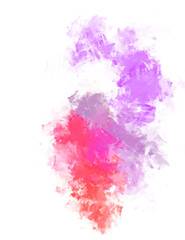 Obraz premium Brushed Painted Abstract Background. Brush stroked painting. Artistic vibrant and colorful wallpaper.