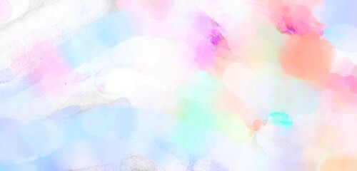 Crazy watercolor random pattern. Creative abstraction. Modern art painting. 2d illustration. Digital texture wallpaper. Artistic watercolored backdrop material.