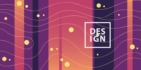 abstract background with circles and line