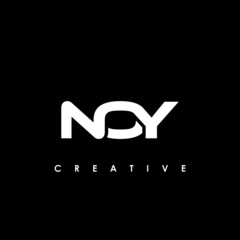 NOY Letter Initial Logo Design Template Vector Illustration