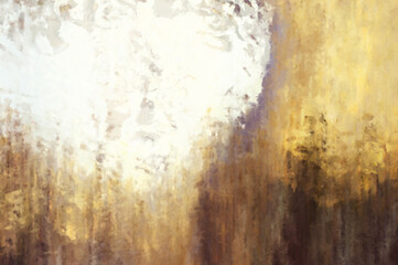 Modern art. Colorful contemporary artwork. Color strokes of paint. Brushstrokes on abstract background. Brush painting. Unique wall art.