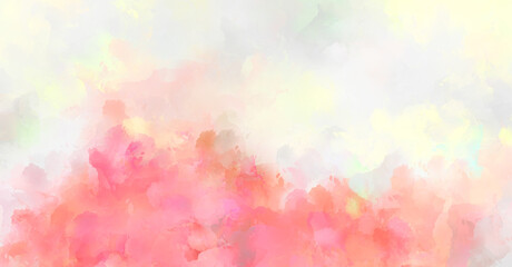 Fototapeta premium Artistic vibrant and colorful wallpaper.Brushed Painted Abstract Background. Brush stroked painting.
