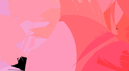 Artistic abstract background. Texture painted wallpaper. Creative illustration with strokes of paint. Brush pattern painting.